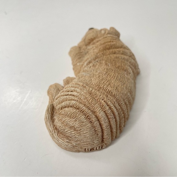 Vintage Sandicast Sleeping  Shar pei Dog - Picture 4 of 9